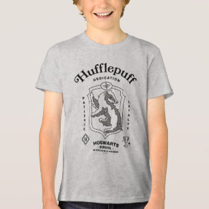 HUFFLEPUFF™ Hingabe Geduld Loyalität Wappen Tri-Blend Shirt