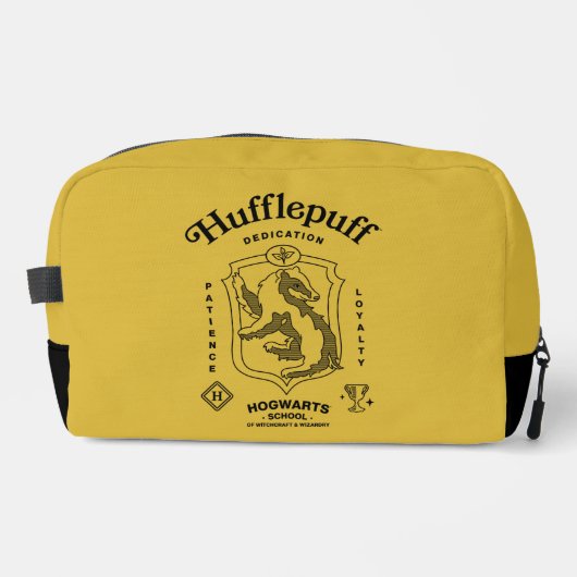 HUFFLEPUFF™ Hingabe Geduld Treue Wappen Waschbeutel (Vorderseite)