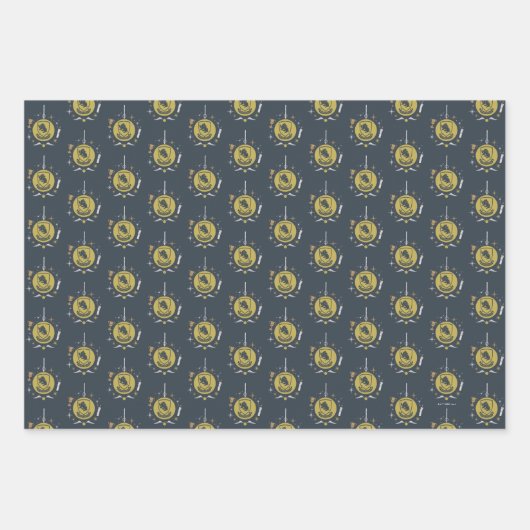 HUFFLEPUFF™ Holiday Bauble Graphic Geschenkpapier Set (Vorderseite 2)