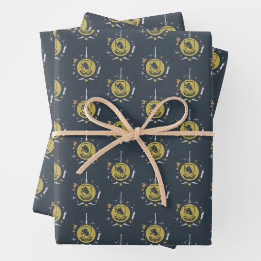 HUFFLEPUFF™ Holiday Bauble Graphic Geschenkpapier Set (Beispiel)