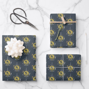 HUFFLEPUFF™ Holiday Bauble Graphic Geschenkpapier Set