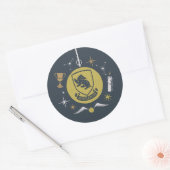 HUFFLEPUFF™ Holiday Bauble Graphic Runder Aufkleber (Umschlag)