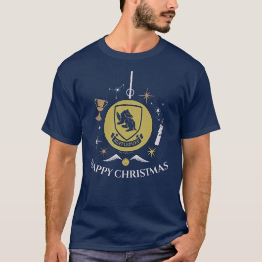 HUFFLEPUFF™ Holiday Bauble Graphic T-Shirt (Vorderseite)