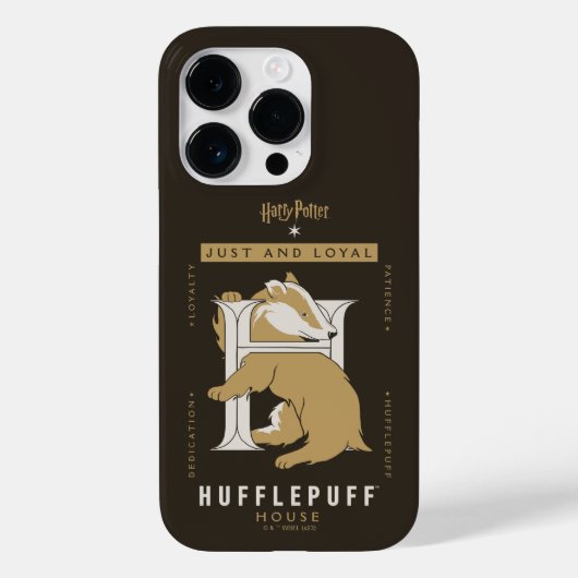 HUFFLEPUFF™ House Just and Loyal Case-Mate iPhone Hülle (Rückseite)