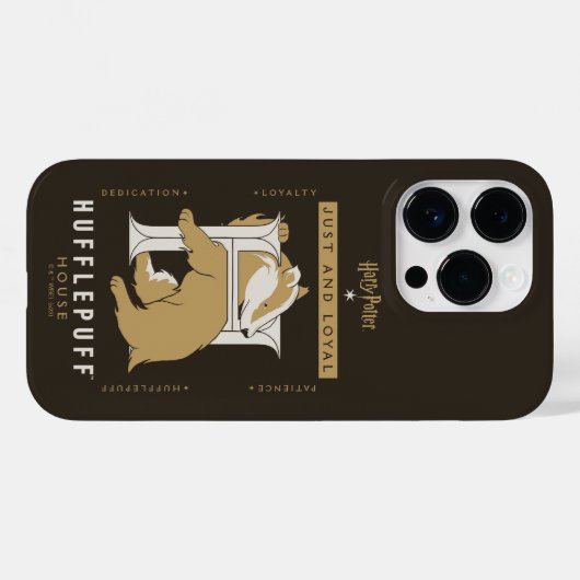 HUFFLEPUFF™ House Just and Loyal Case-Mate iPhone Hülle (Rückseite (Horizontal))