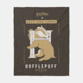 HUFFLEPUFF™ House Just and Loyal Fleecedecke (Vorderseite)