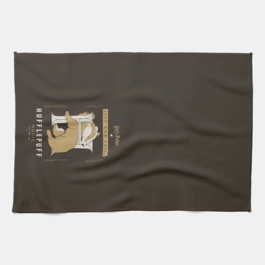 HUFFLEPUFF™ House Just and Loyal Geschirrtuch (Horizontal)