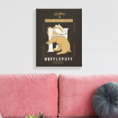 HUFFLEPUFF™ House Just and Loyal Leinwanddruck (Insitu (Wohnzimmer))
