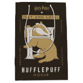 HUFFLEPUFF™ House Just and Loyal Mittlere Geschenktüte (Vorderseite)