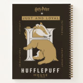 HUFFLEPUFF™ House Just and Loyal Notizblock (Rückseite)