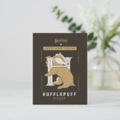 HUFFLEPUFF™ House Just and Loyal Postkarte (Stehend Vorderseite)