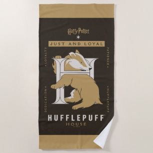 HUFFLEPUFF™ House Just and Loyal Strandtuch