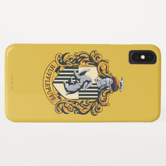 Hufflepuff House Wappen Case-Mate iPhone Hülle (Rückseite (Horizontal))