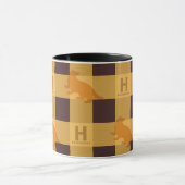 HUFFLEPUFF™ Karo Kariertes Muster Tasse (Zentrum)
