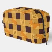 HUFFLEPUFF™ Karo Kariertes Muster Waschbeutel (Rechte Ecke)