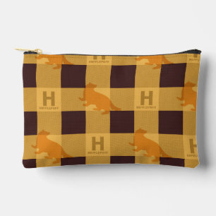 HUFFLEPUFF™ Karo Kariertes Muster Zubehörtasche