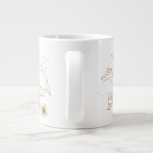 HUFFLEPUFF™-Konstellation Jumbo-Tasse (Rückseite)