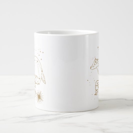 HUFFLEPUFF™-Konstellation Jumbo-Tasse (Vorderseite)