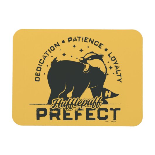 HUFFLEPUFF™ Präfekten-Abzeichen Magnet (Horizontal)