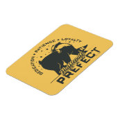 HUFFLEPUFF™ Präfekten-Abzeichen Magnet (Linke Seite)