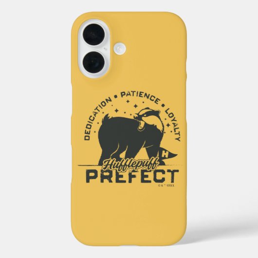 HUFFLEPUFF™ Präfektives Abzeichen Case-Mate iPhone Hülle (Rückseite)