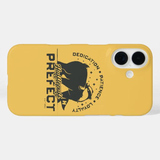HUFFLEPUFF™ Präfektives Abzeichen Case-Mate iPhone Hülle (Rückseite (Horizontal))