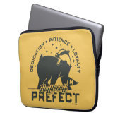 HUFFLEPUFF™ Präfektives Abzeichen Laptopschutzhülle (Vorderseite Links)