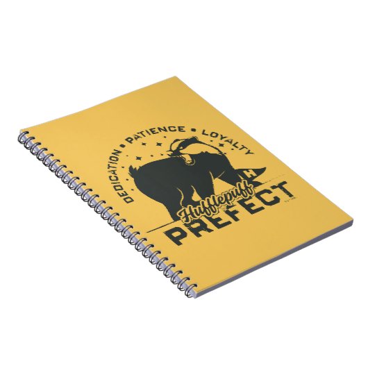 HUFFLEPUFF™ Präfektives Abzeichen Notizblock (Rechte Seite)