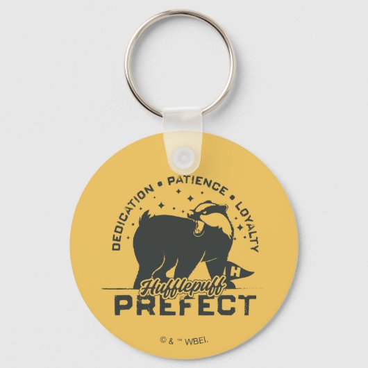 HUFFLEPUFF™ Präfektives Abzeichen Schlüsselanhänger (Vorderseite)