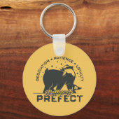 HUFFLEPUFF™ Präfektives Abzeichen Schlüsselanhänger (Rückseite)