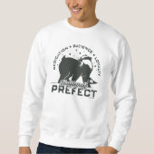 HUFFLEPUFF™ Präfektives Abzeichen Sweatshirt (Vorderseite)