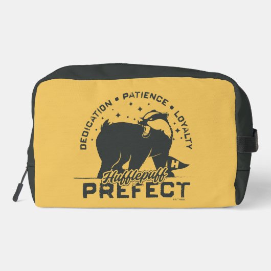 HUFFLEPUFF™ Präfektives Abzeichen Waschbeutel (Rückseite)