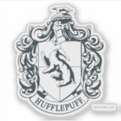 Hufflepuff Wappen Aufkleber (Vorderseite)