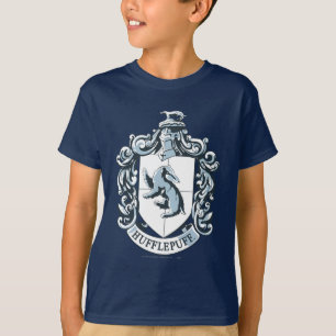 Hufflepuff Wappen Blue T-Shirt