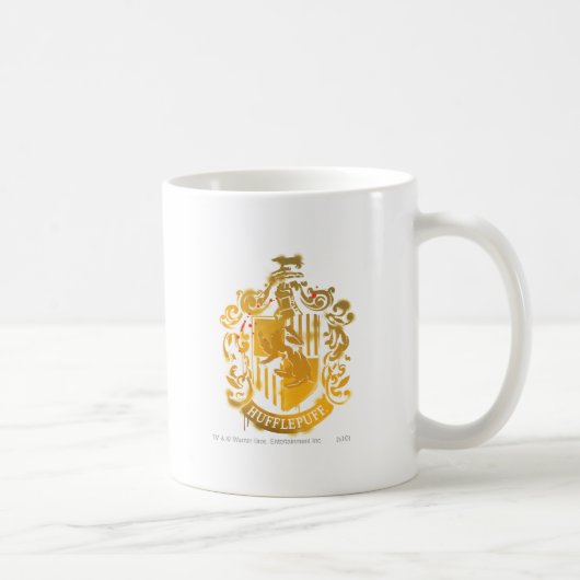 Hufflepuff Wappen - geplättelt Kaffeetasse (Rechts)
