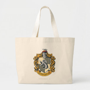 Hufflepuff Wappen Jumbo Stoffbeutel