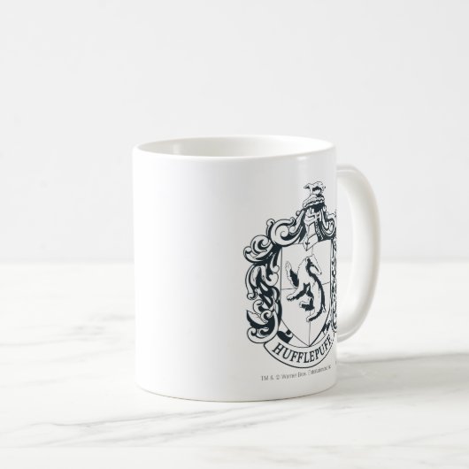 Hufflepuff Wappen Kaffeetasse (VorderseiteRechts)