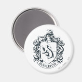 Hufflepuff Wappen Magnet (Vorderseite/Rückseite)