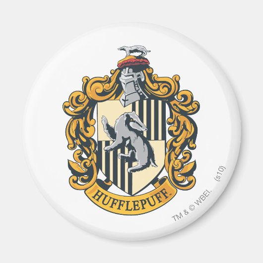 Hufflepuff Wappen Magnet (Vorne)