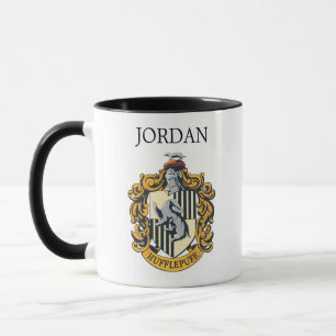 Hufflepuff Wappen   Name hinzufügen Tasse