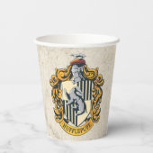 Hufflepuff-Wappen Pappbecher (Rückseite)