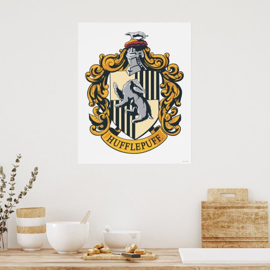 HUFFLEPUFF™ Wappen Poster (Küche)