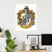 HUFFLEPUFF™ Wappen Poster (Heimbüro)