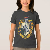 Hufflepuff Wappen Tri-Blend Shirt (Vorderseite)