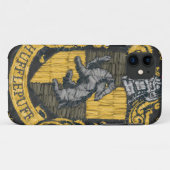 Hufflepuff Zerstörtes Wappen Case-Mate iPhone Hülle (Rückseite (Horizontal))