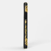 Hufflepuff Zerstörtes Wappen Case-Mate iPhone Hülle (Hinten/Rechts)