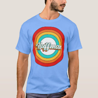 Huffman Name Shirt Vintag Huffman Circle