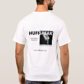 Huffspeak volles Logo T-Shirt (Rückseite)