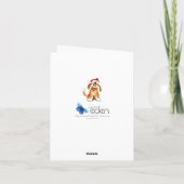 Hufhund-Heuschrei-Hund ist Weihnachten (Rückseite)