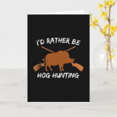 Hufjagd Ich würde eher auf Hog Jagen. Karte (Gelbe Blume)